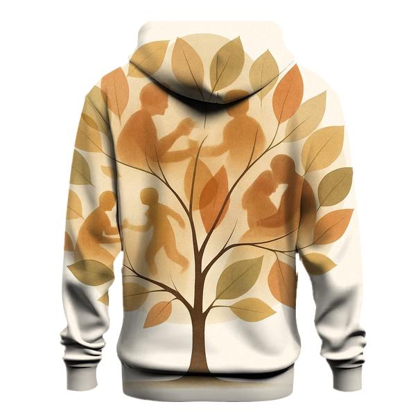 Grateful Leaves Family Tree lightweight hoodies
