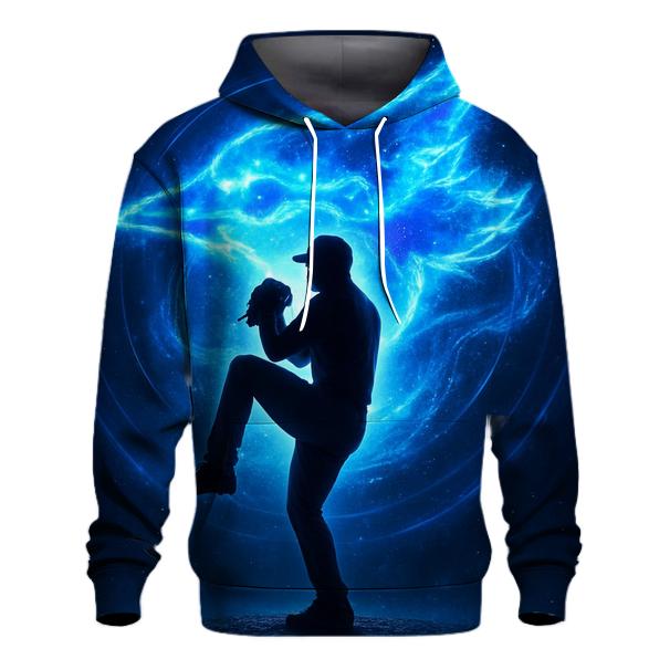 Blue Jays Nebula Pitcher Halo printed hoodies
