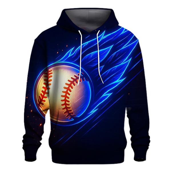 Feather Comet Ball Blue Jays Trail printed hoodies