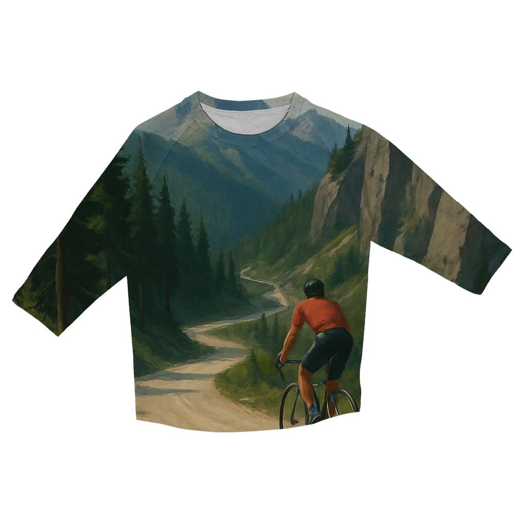 Mountain Trail Cyclist Ascent fashion 3/4 sleeve shirts