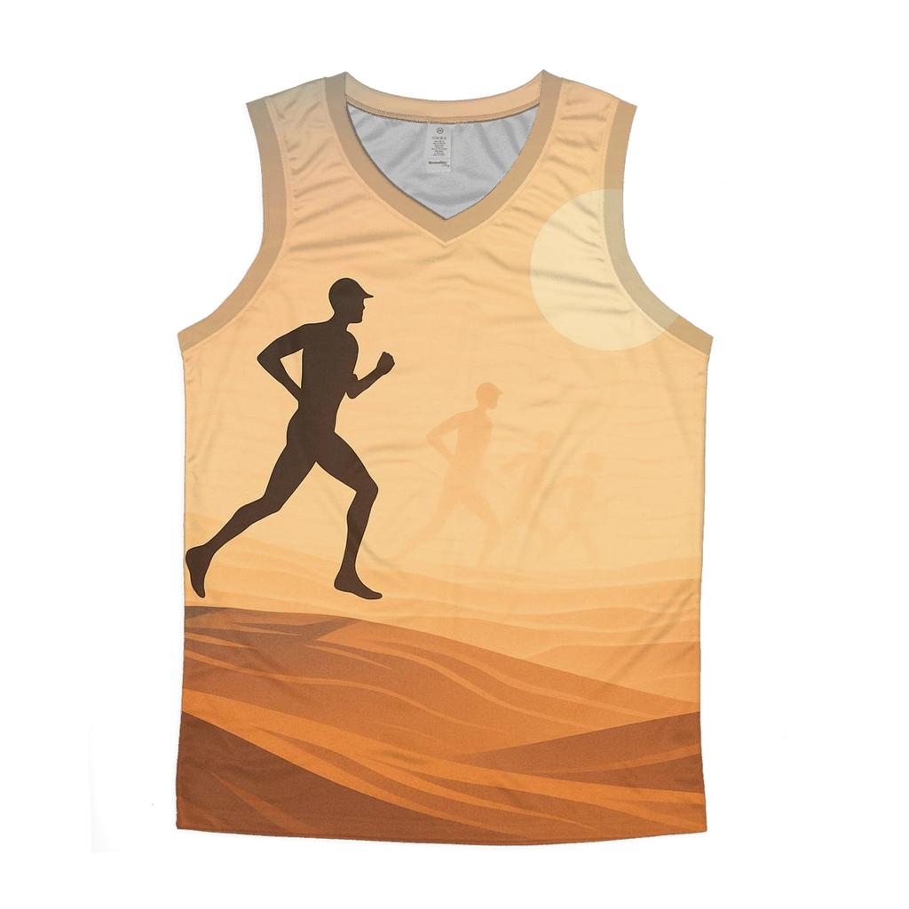 Desert Marathon Mirage stylish racerback tanks