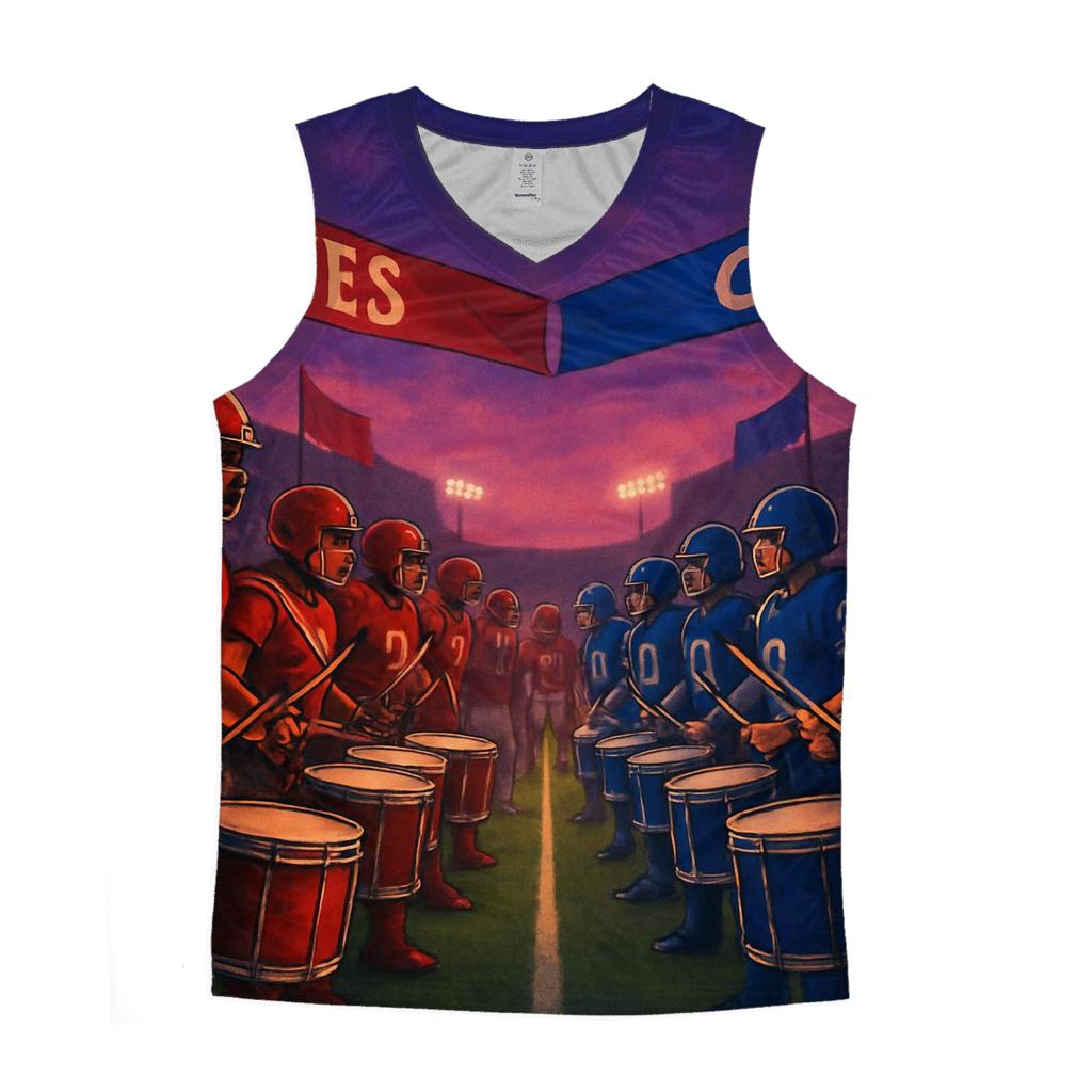 Rival Drumlines Of The Gridiron stylish racerback tanks