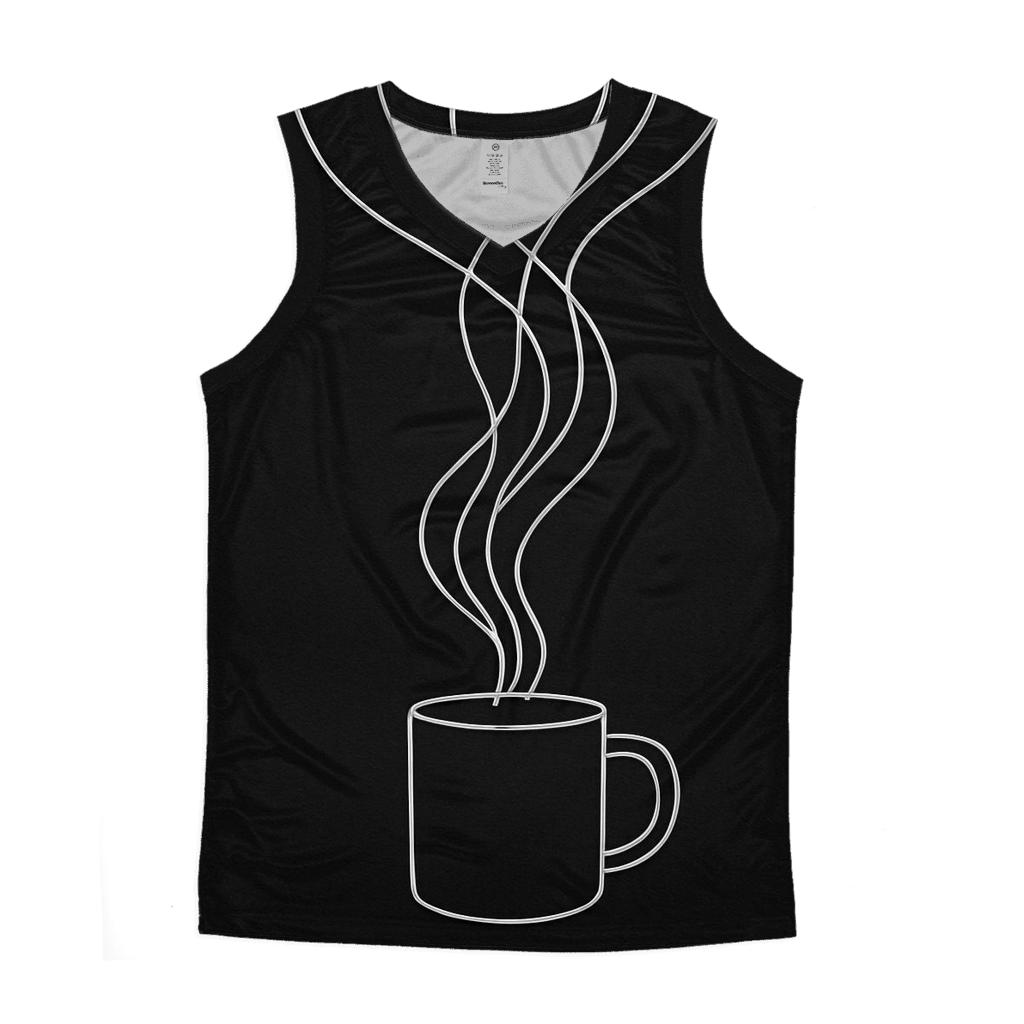 Drifting Steam Lines cotton sleeveless tops