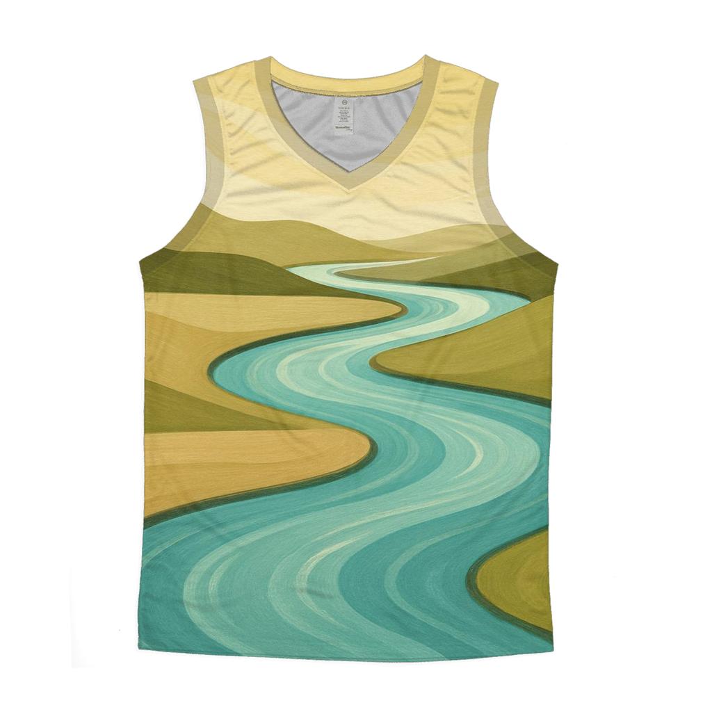 River Of Quiet Joy custom tank tops