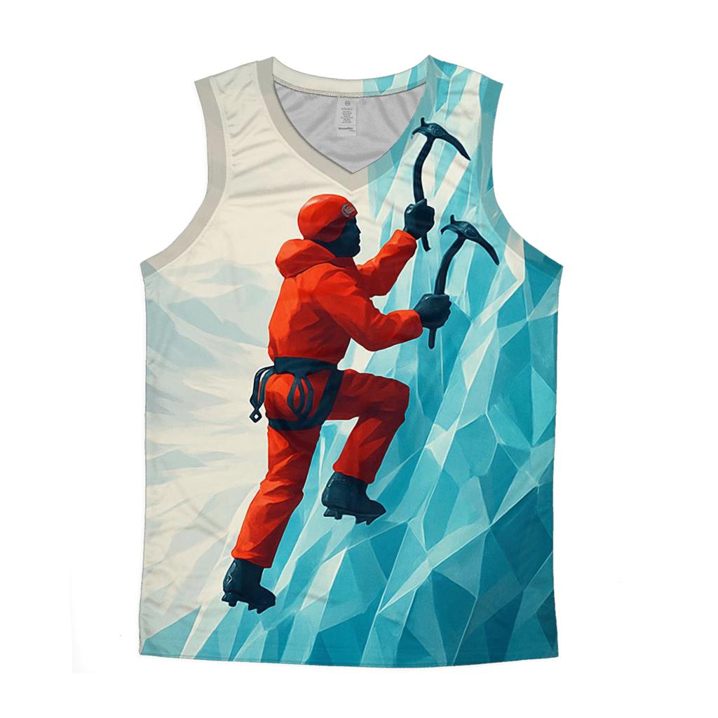 Arctic Ice Climbing Challenge cotton sleeveless tops