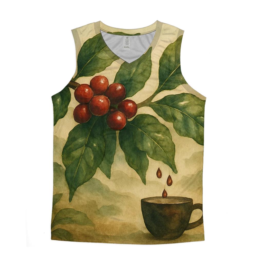 Canopy Coffee Branch stylish racerback tanks