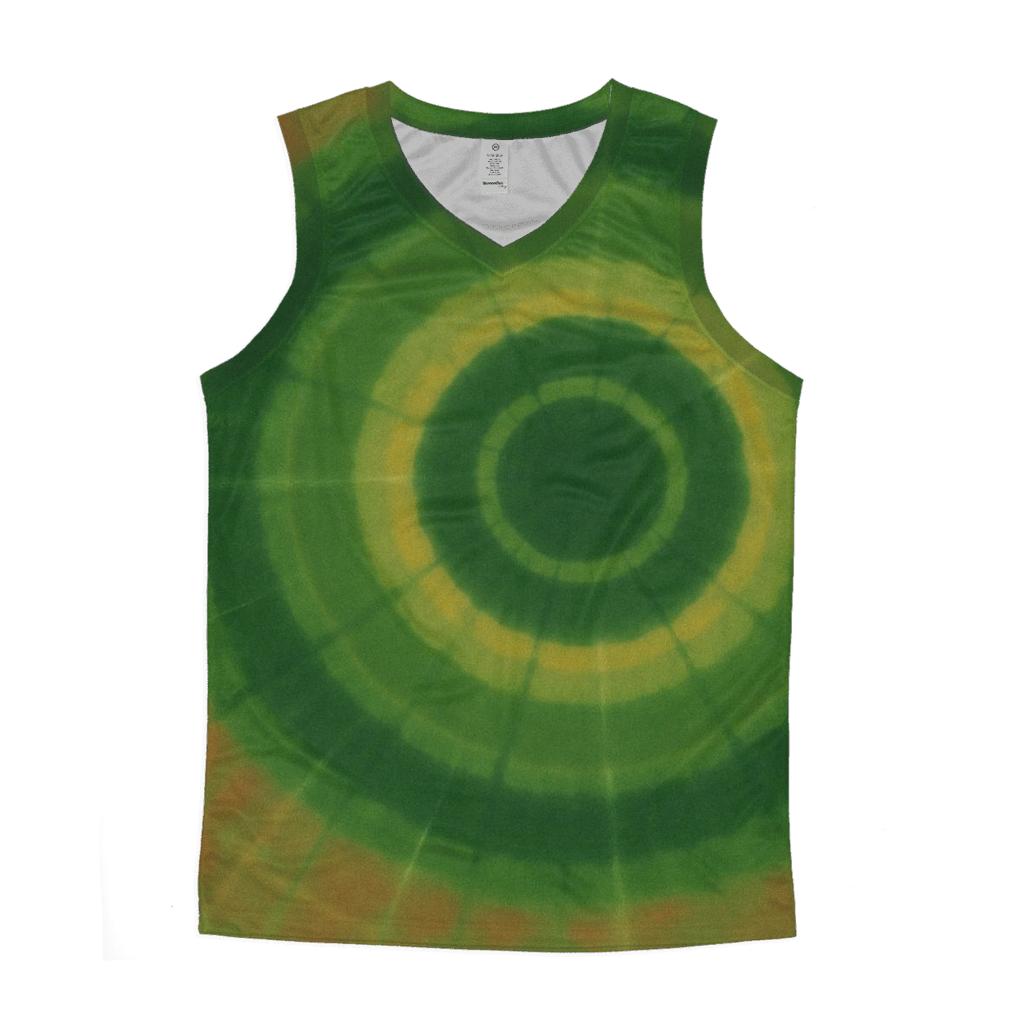 Overdye Forest Echo Rings designer workout tanks