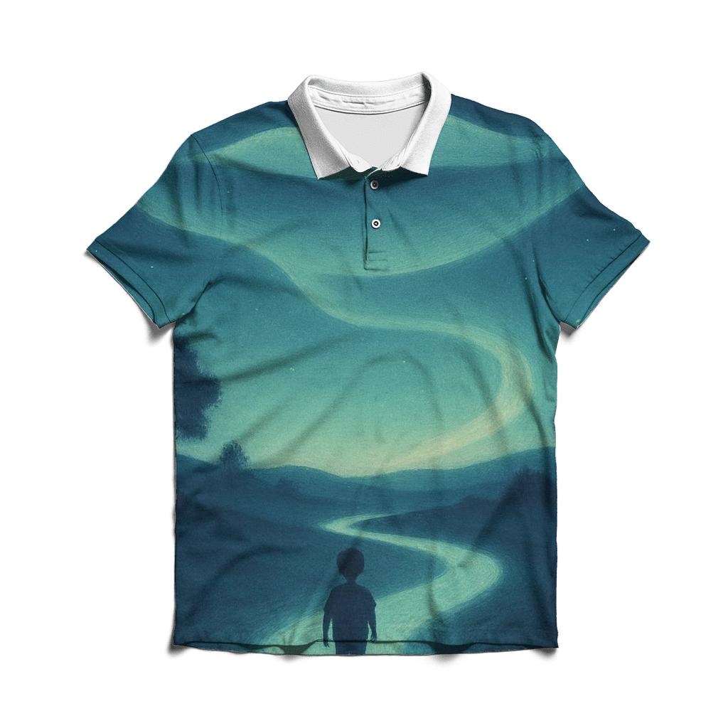 Her Voice Between Yesterday And Tomorrow personalized polo shirts