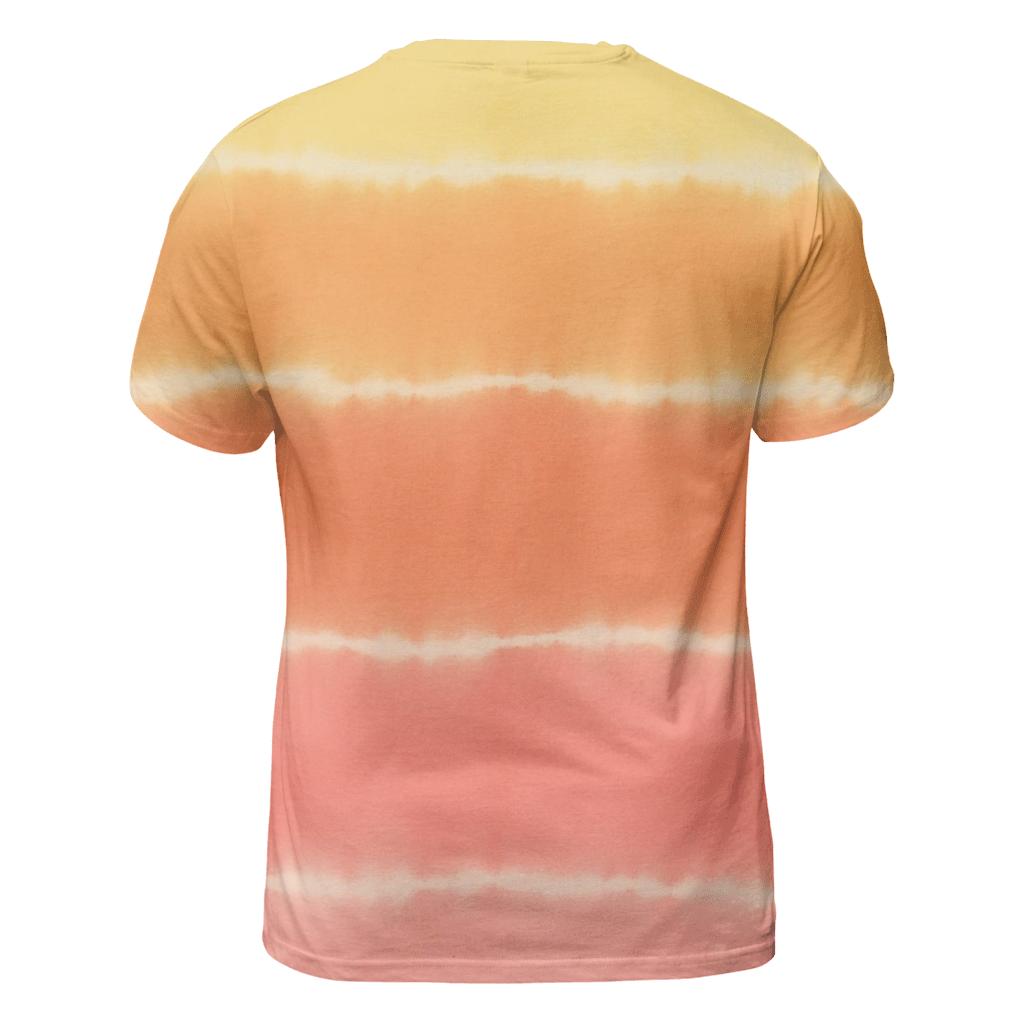 Citrus Horizon Stripe Fade designer pattern shirts