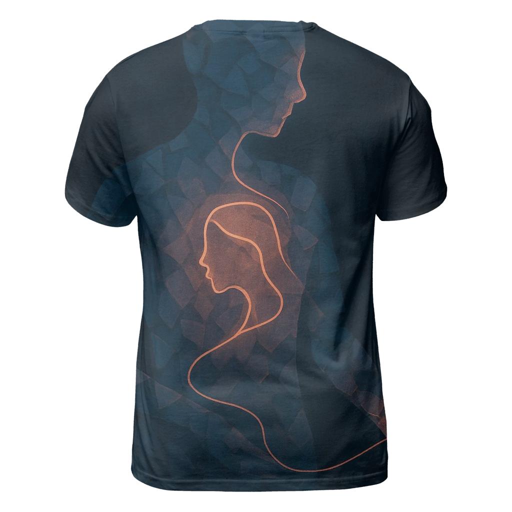 The Thread That Sewed My Pieces Into One statement graphic shirts