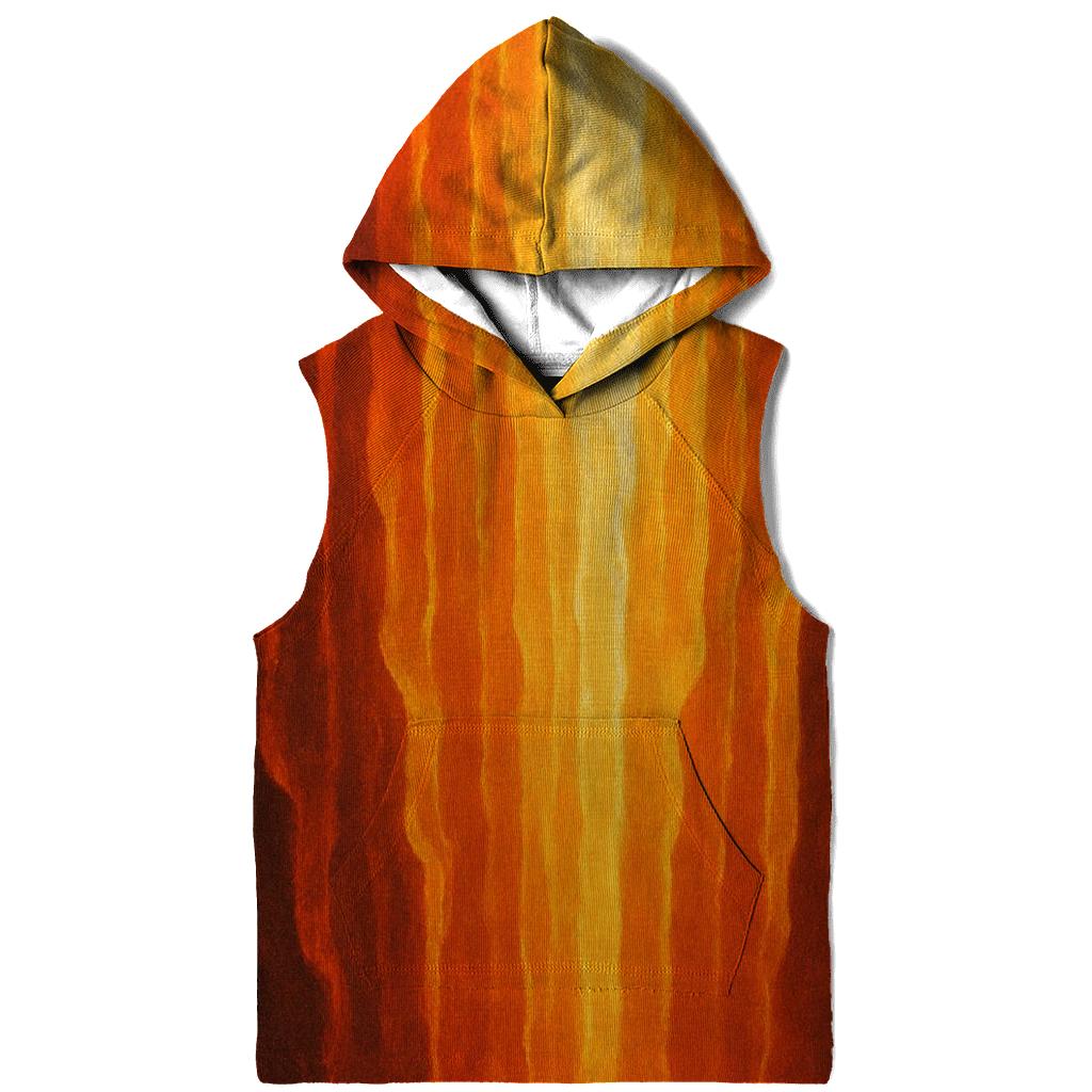 Solar Ember Cascade hoodies fashion