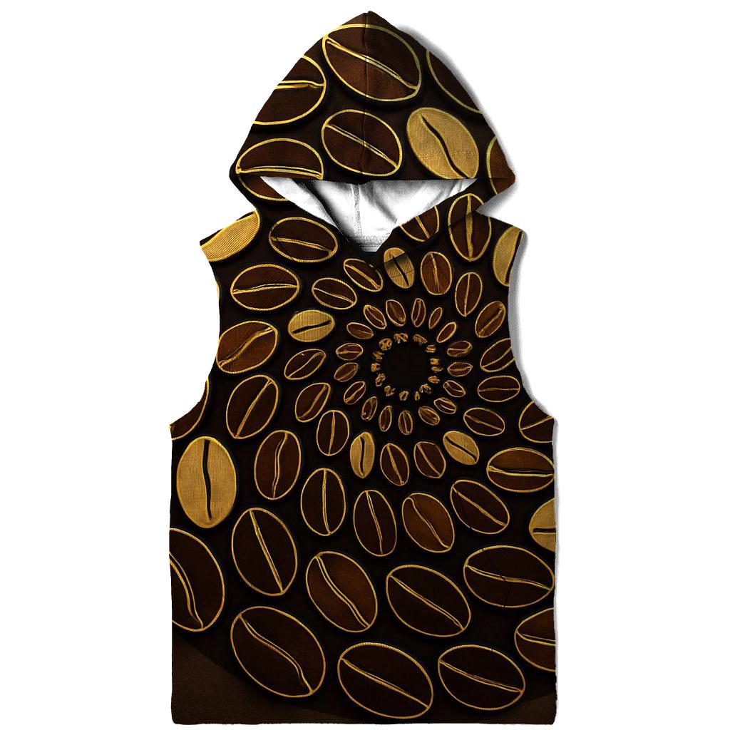 Golden Roast Spiral lightweight hoodies