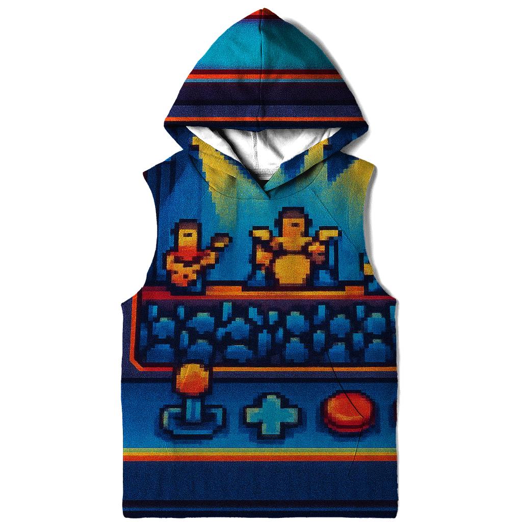 Pixel Pop Arcade Stage hoodie designs