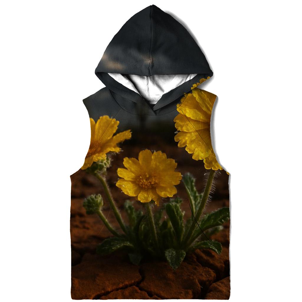 Desert Marigolds After First Monsoon printed hoodies