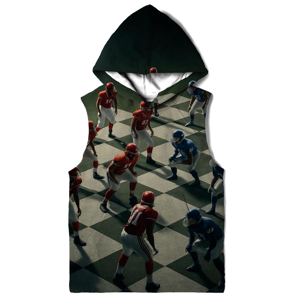 Halftime Chess On The Turf custom hoodies
