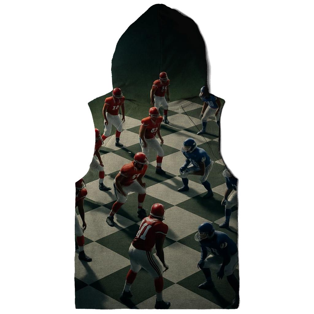 Halftime Chess On The Turf custom hoodies