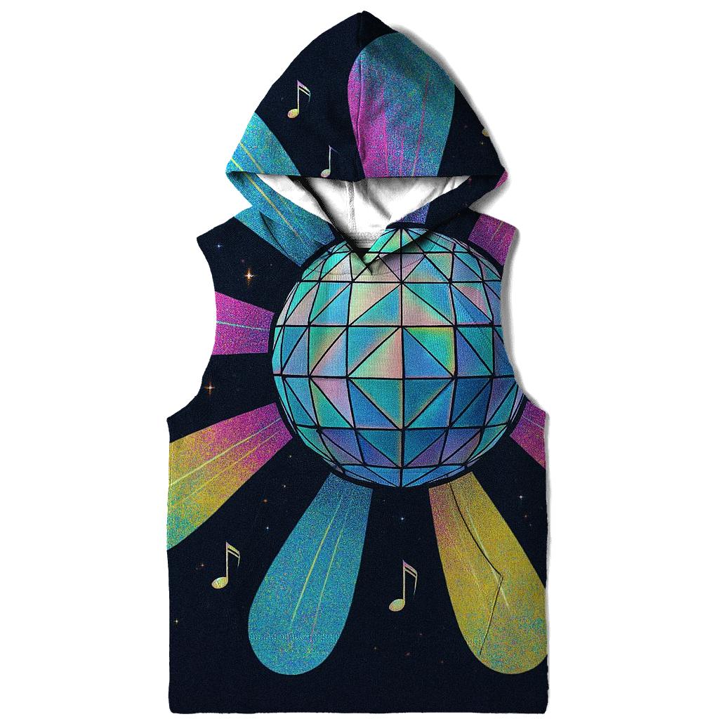 Disco Prism Bloom lightweight hoodies