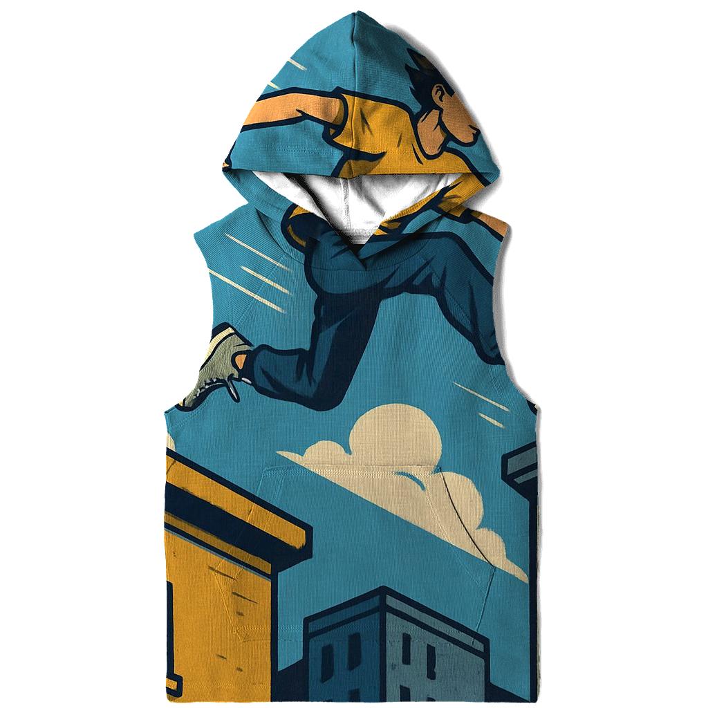 Youth Parkour City Leap hoodie designs