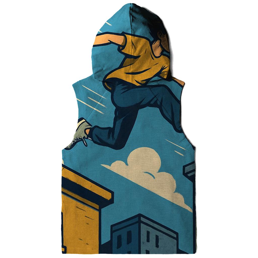 Youth Parkour City Leap hoodie designs