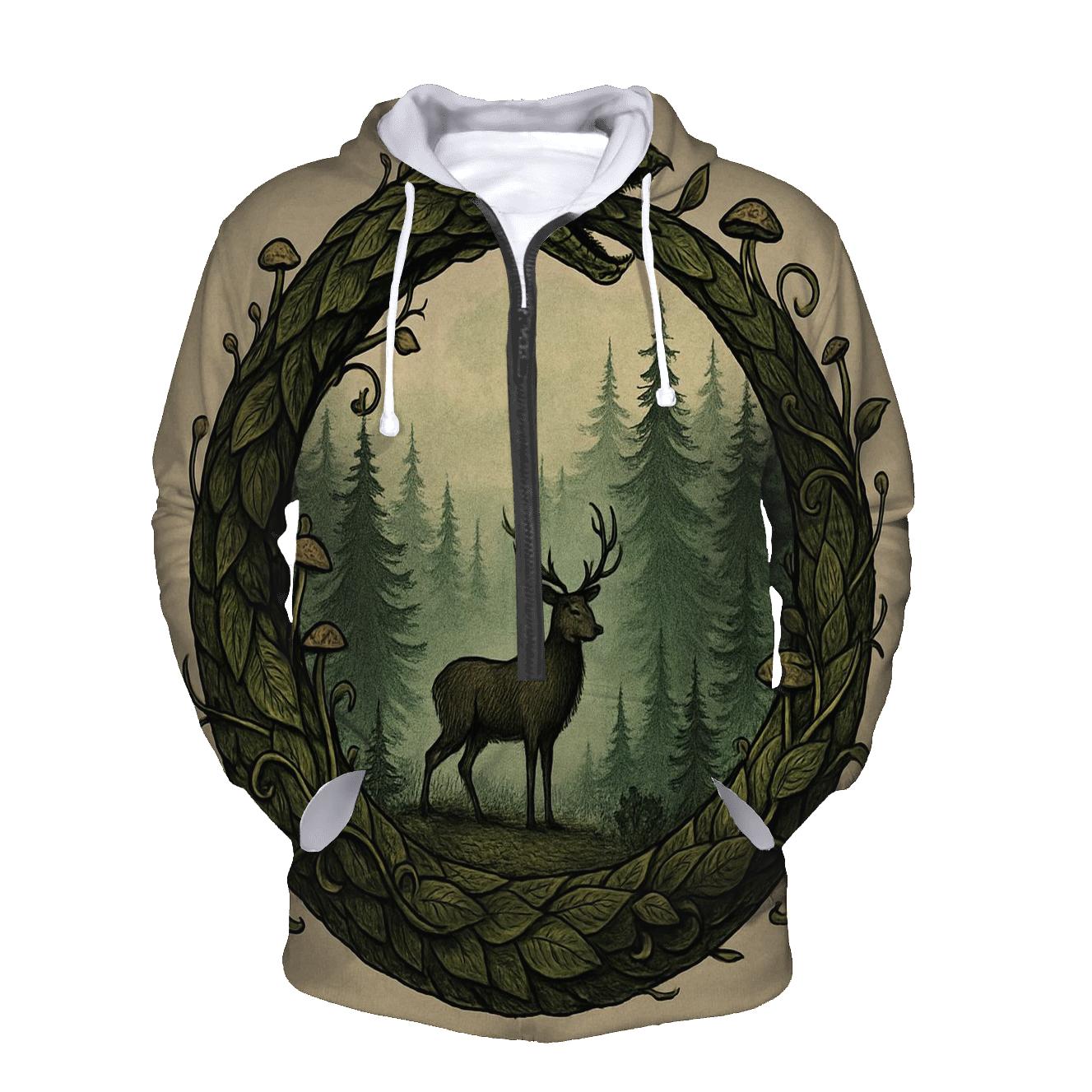 Forest Ring Ouroboros Guardian hoodie trends