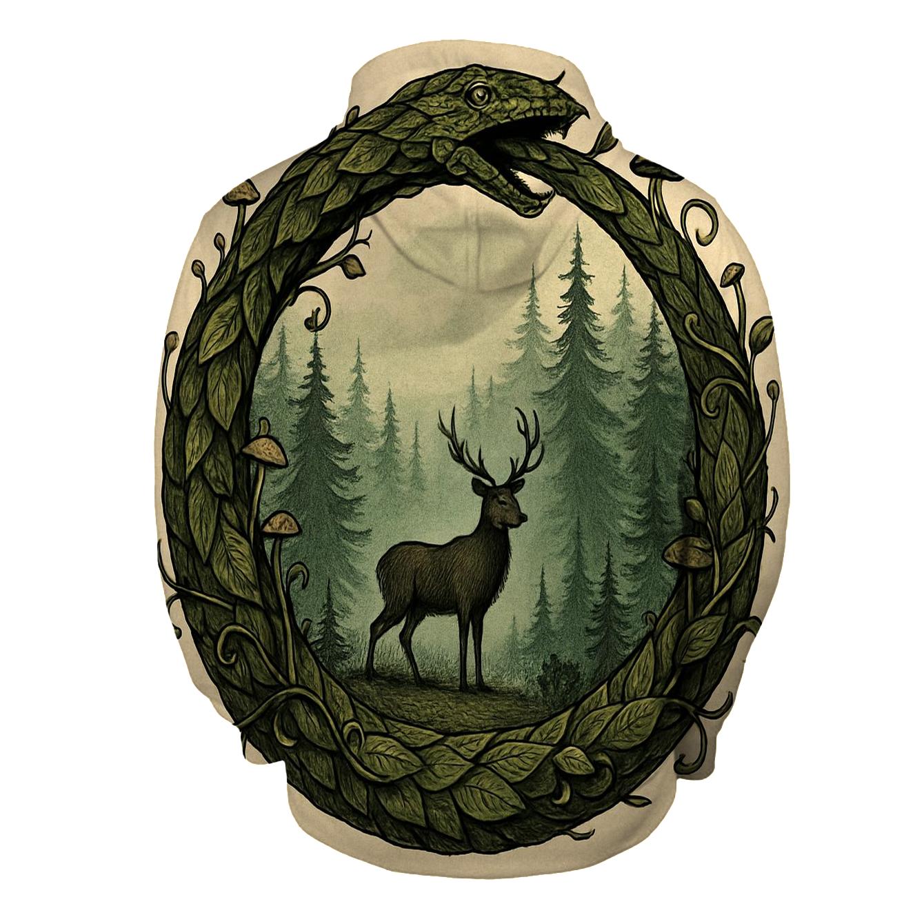 Forest Ring Ouroboros Guardian hoodie trends