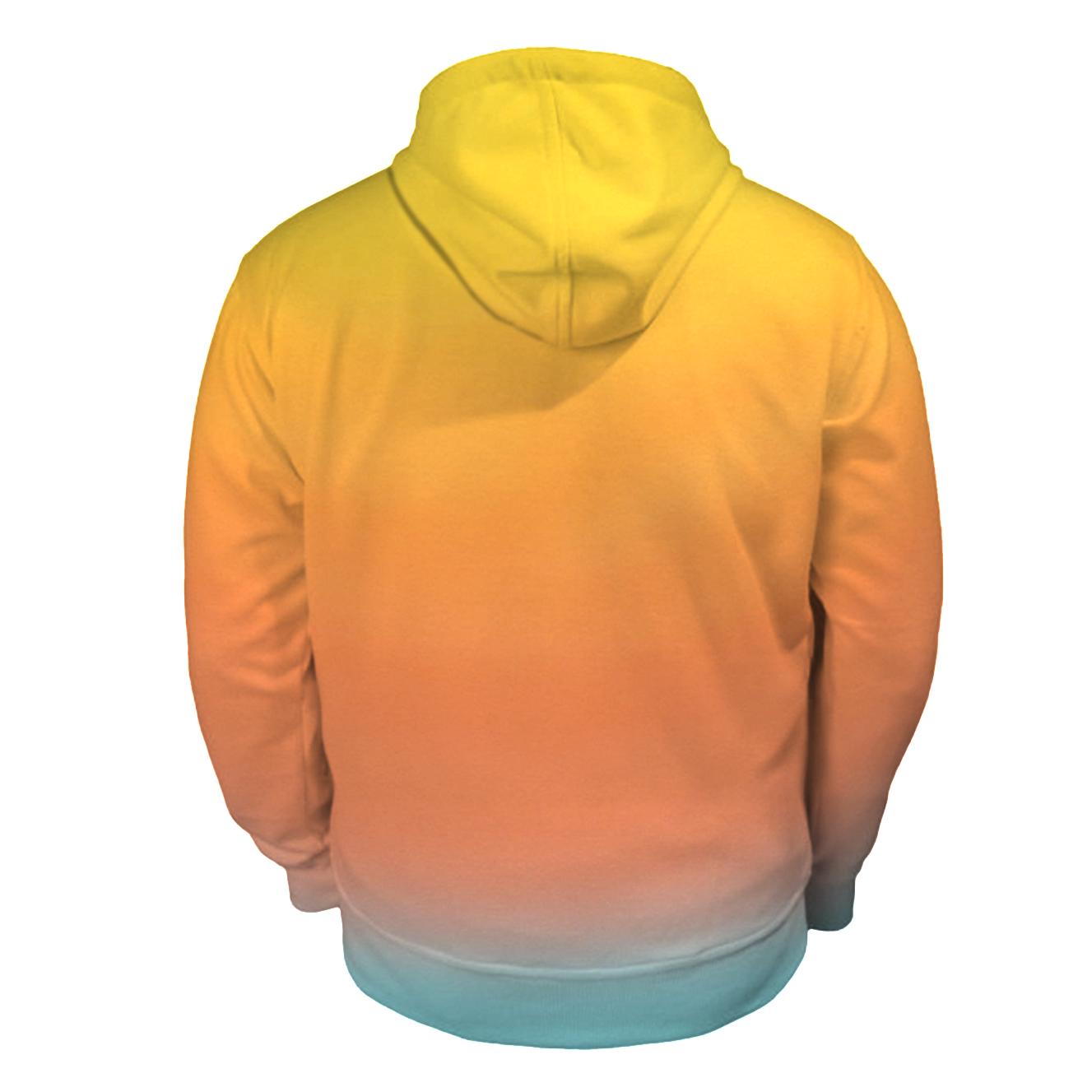 Citrus Sky Melt lightweight hoodies