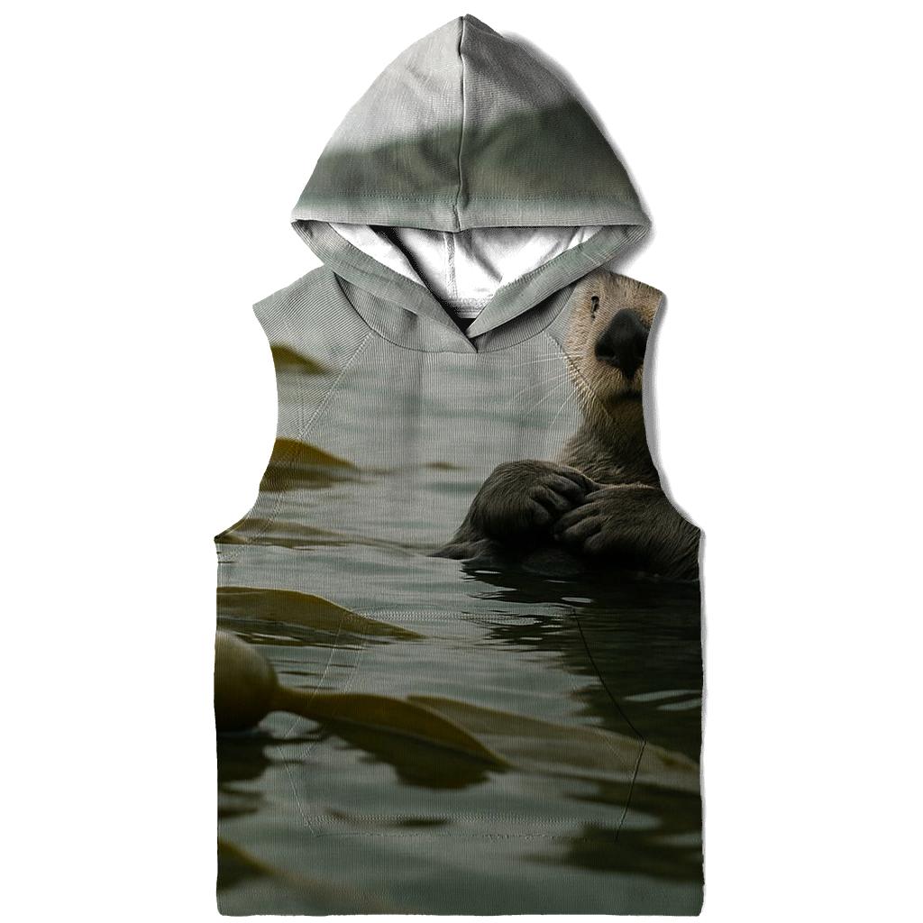 Kelp Forest Sea Otter Rest hoodie styles