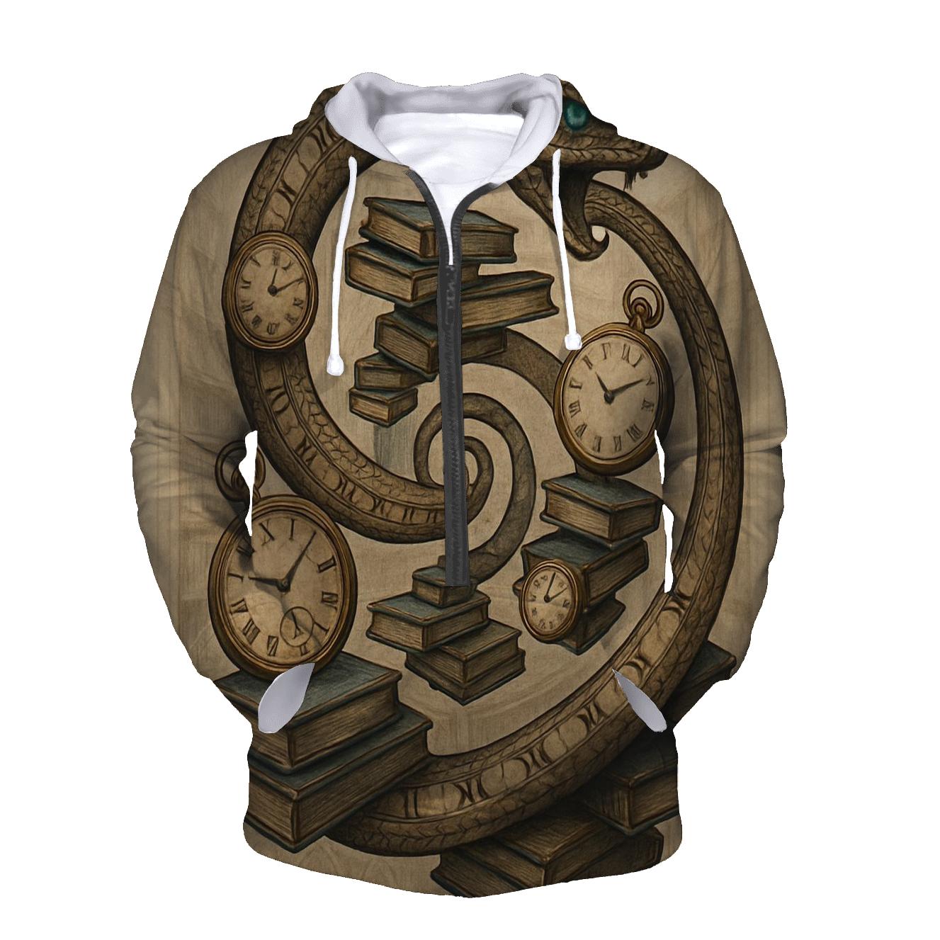 Clockwork Library Ouroboros hoodies fashion