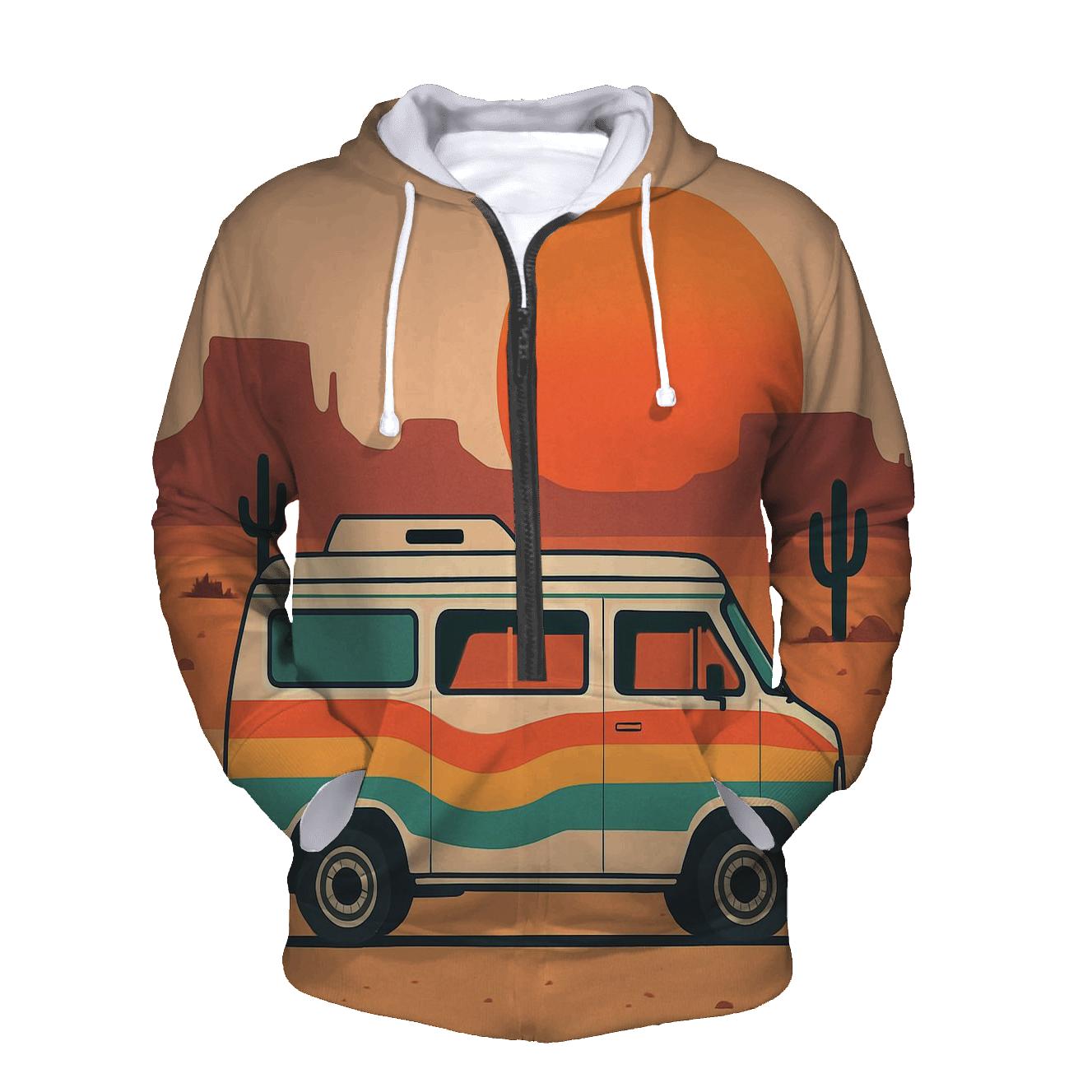 Boogie Van Roadtrip premium hoodies