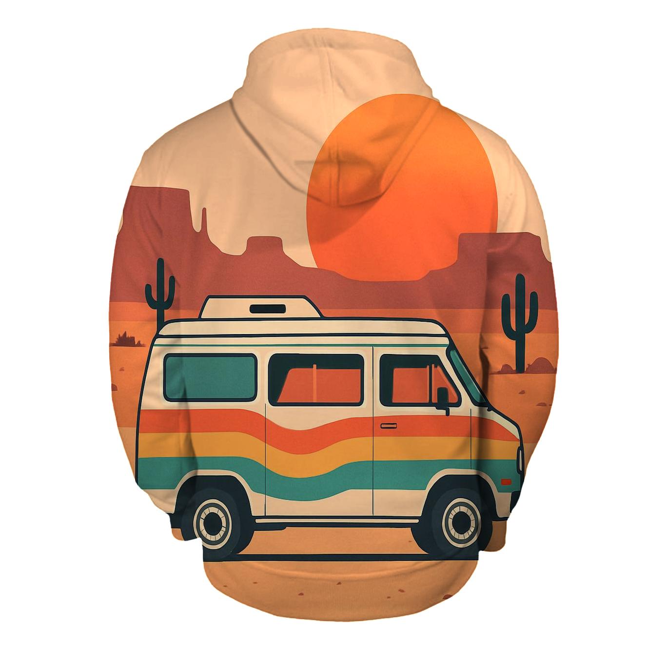 Boogie Van Roadtrip premium hoodies