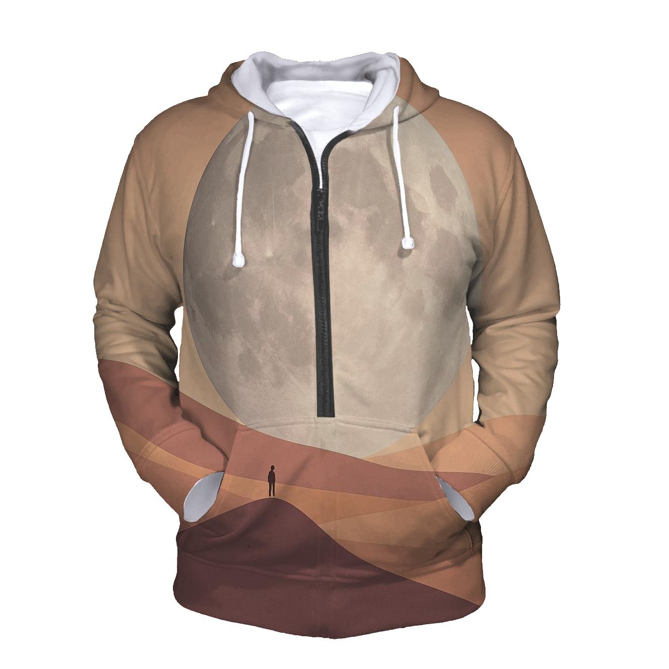 Lunar Mirage Desert hoodies fashion
