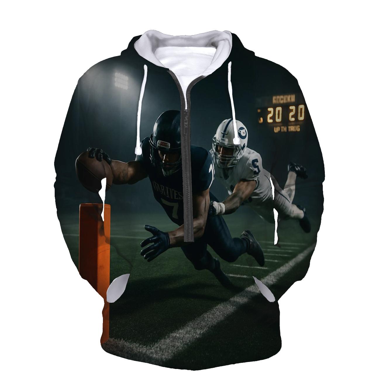 Overtime Shadows At The Goal Line hoodies fashion