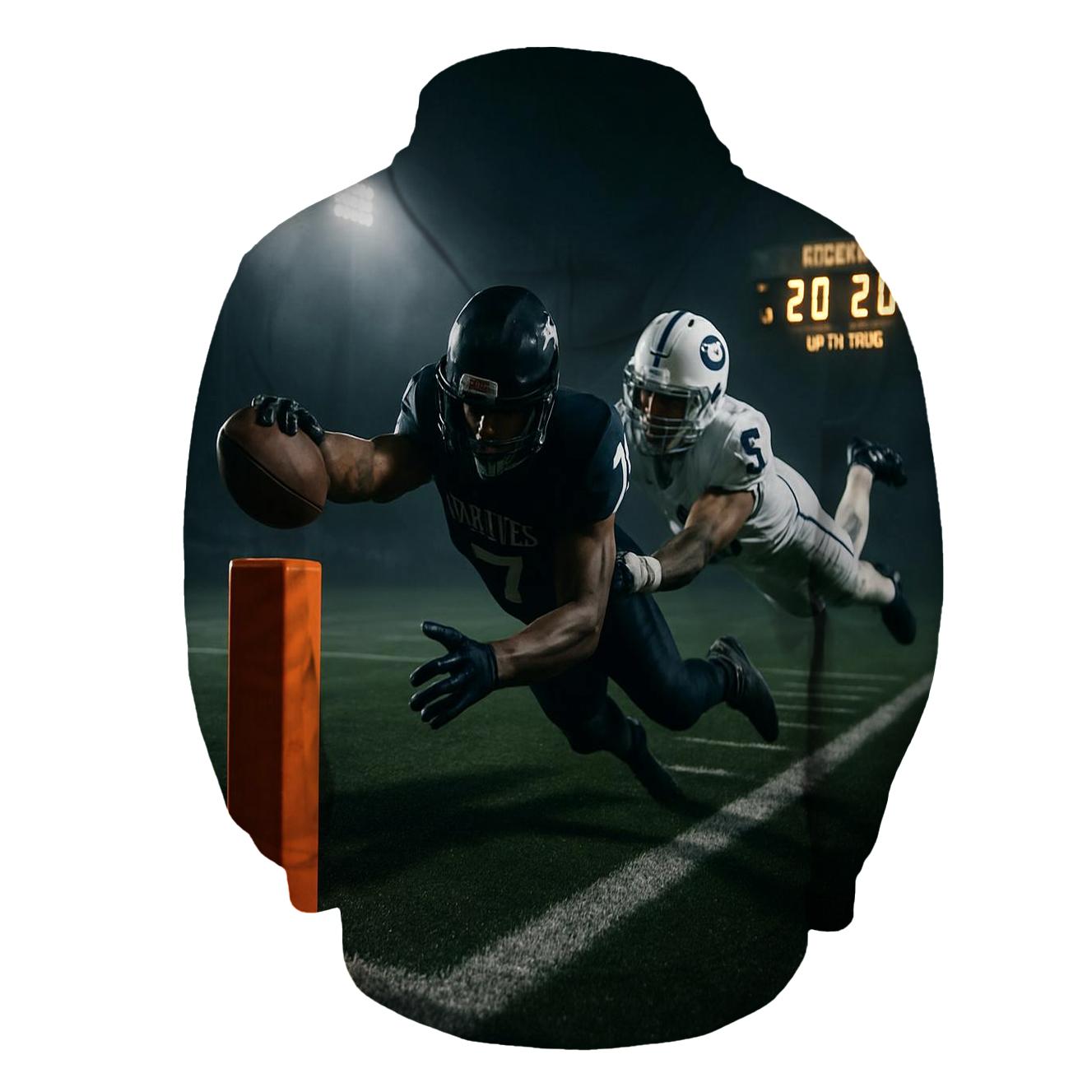 Overtime Shadows At The Goal Line hoodies fashion