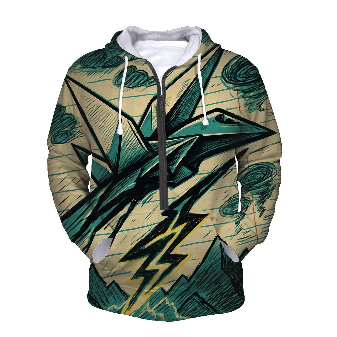 Origami Storm Chaser pullover hoodies