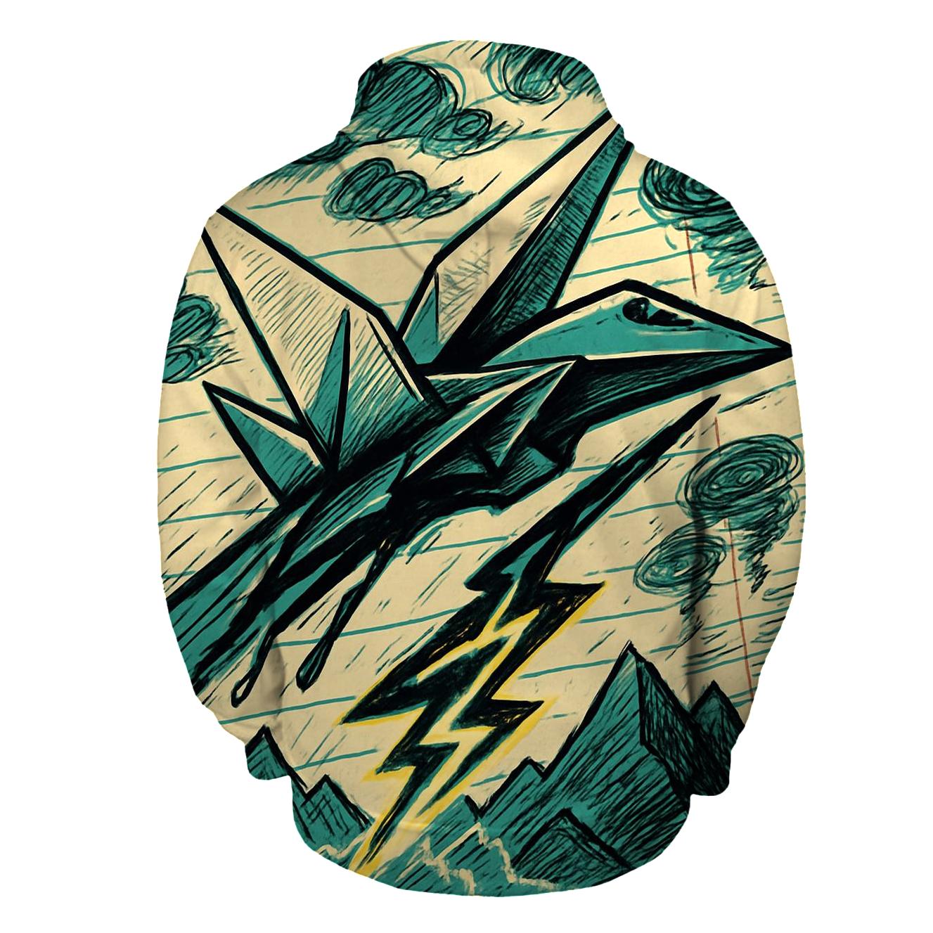Origami Storm Chaser pullover hoodies