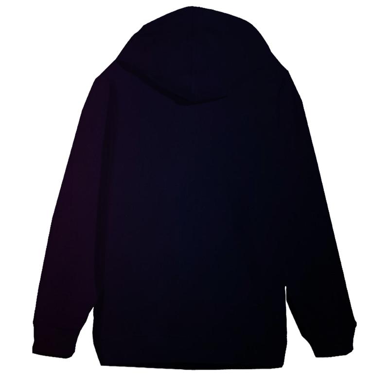 Plum To Midnight Fade heavyweight hoodies