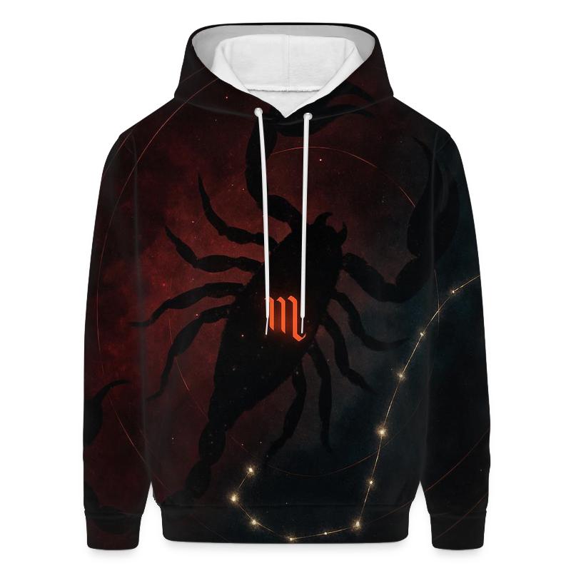 Scorpio Cosmic Serpent Transit hoodies fashion