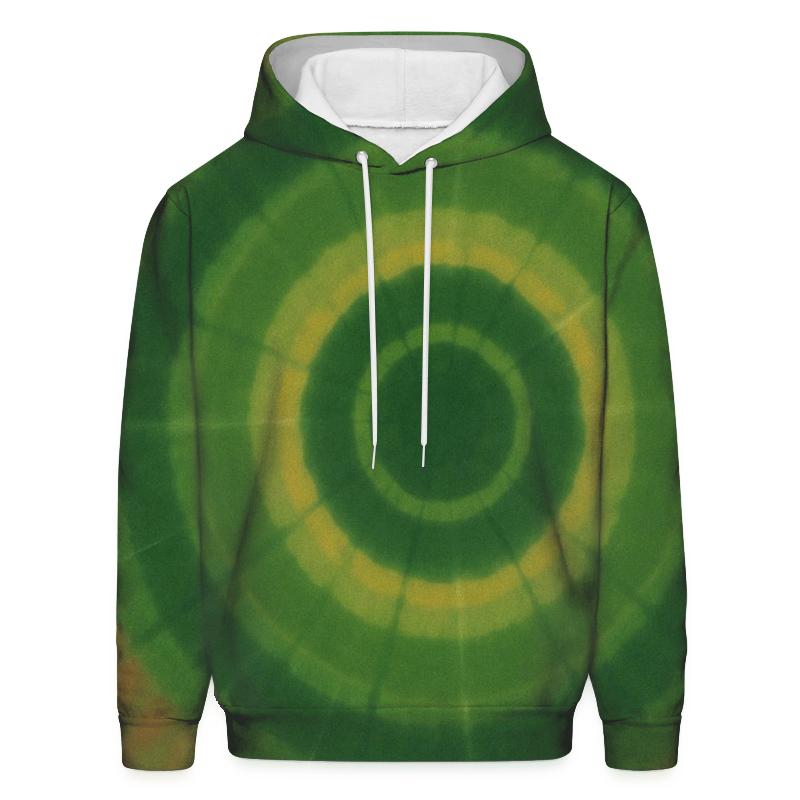 Overdye Forest Echo Rings zip-up hoodies