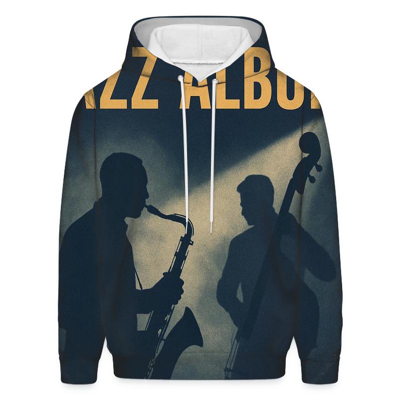 Old Studio Jazz Night Record Cover hoodie designs