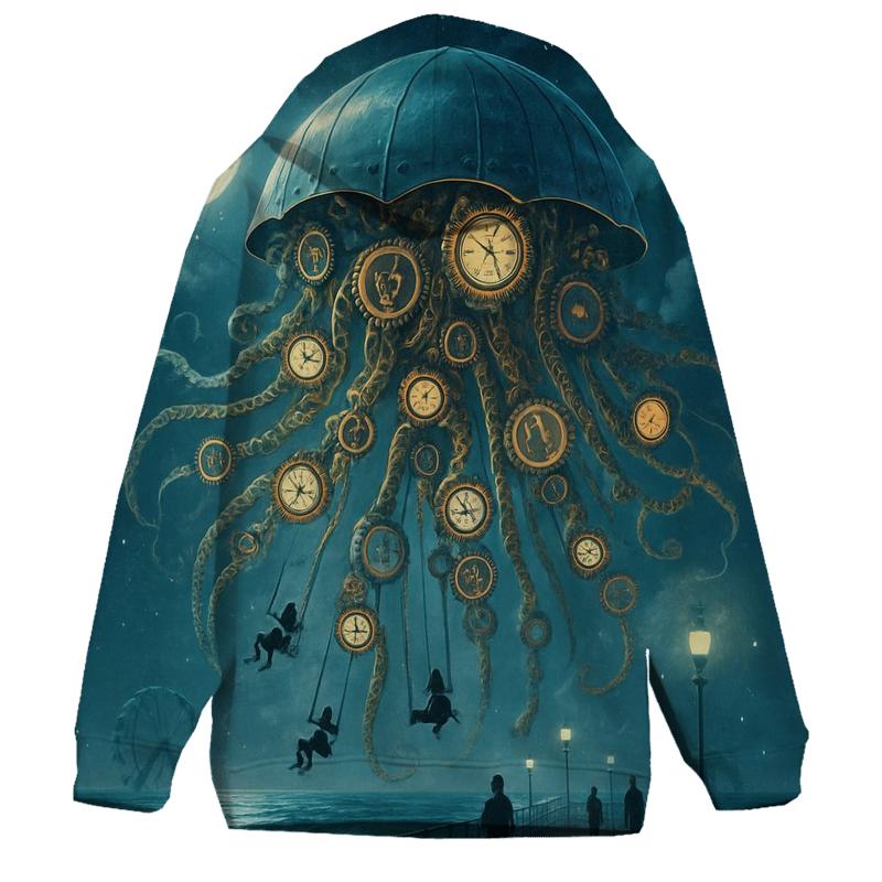 Clockwork Jellyfish Carnival premium hoodies