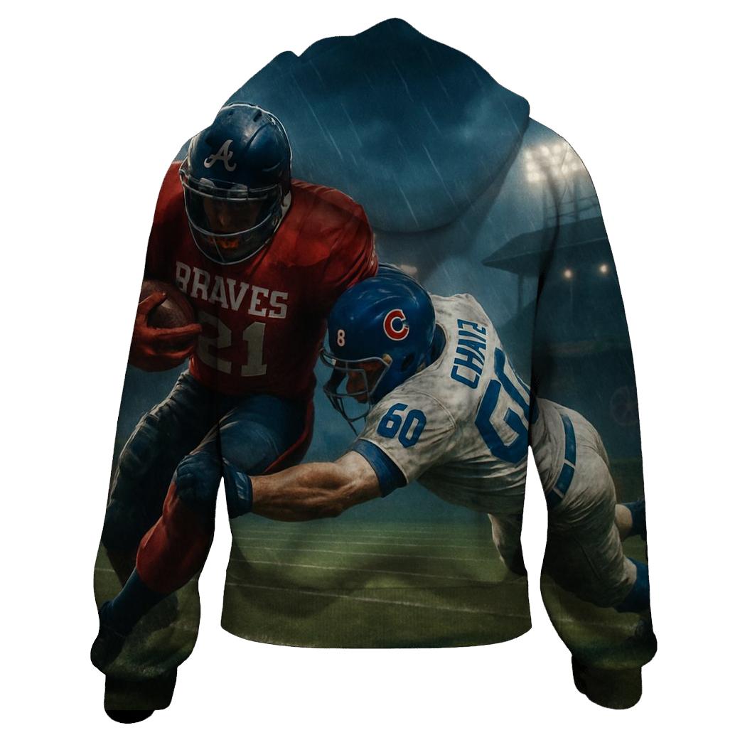 Gridiron Clash At Wrigley Shadows hoodies fashion