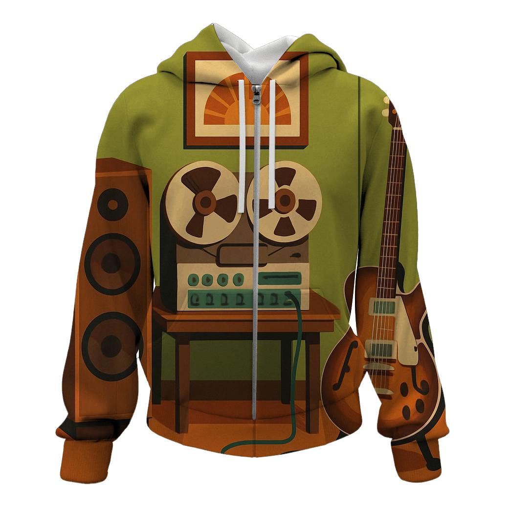 Groove Studio Jam graphic hoodies