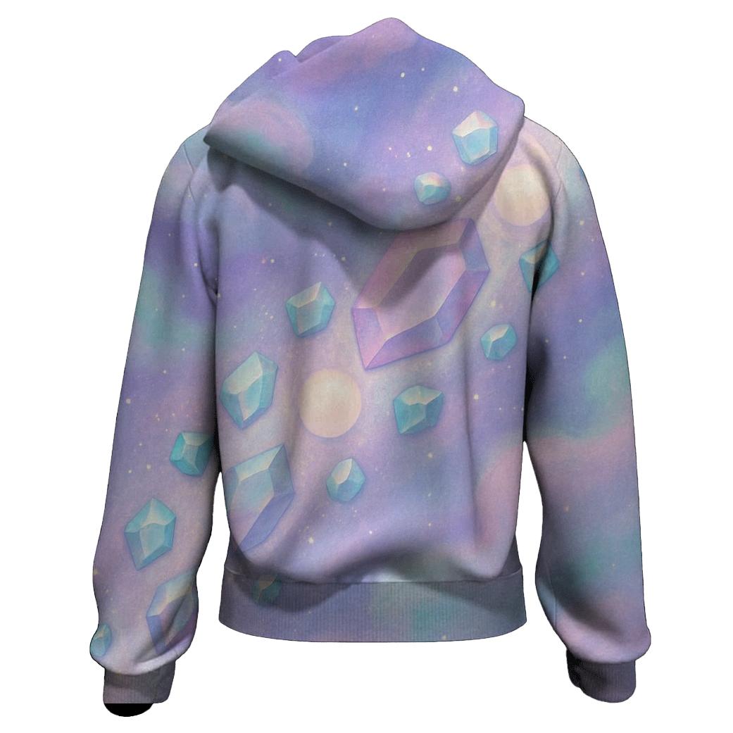 Pastel Nebula Gemstream hoodies fashion
