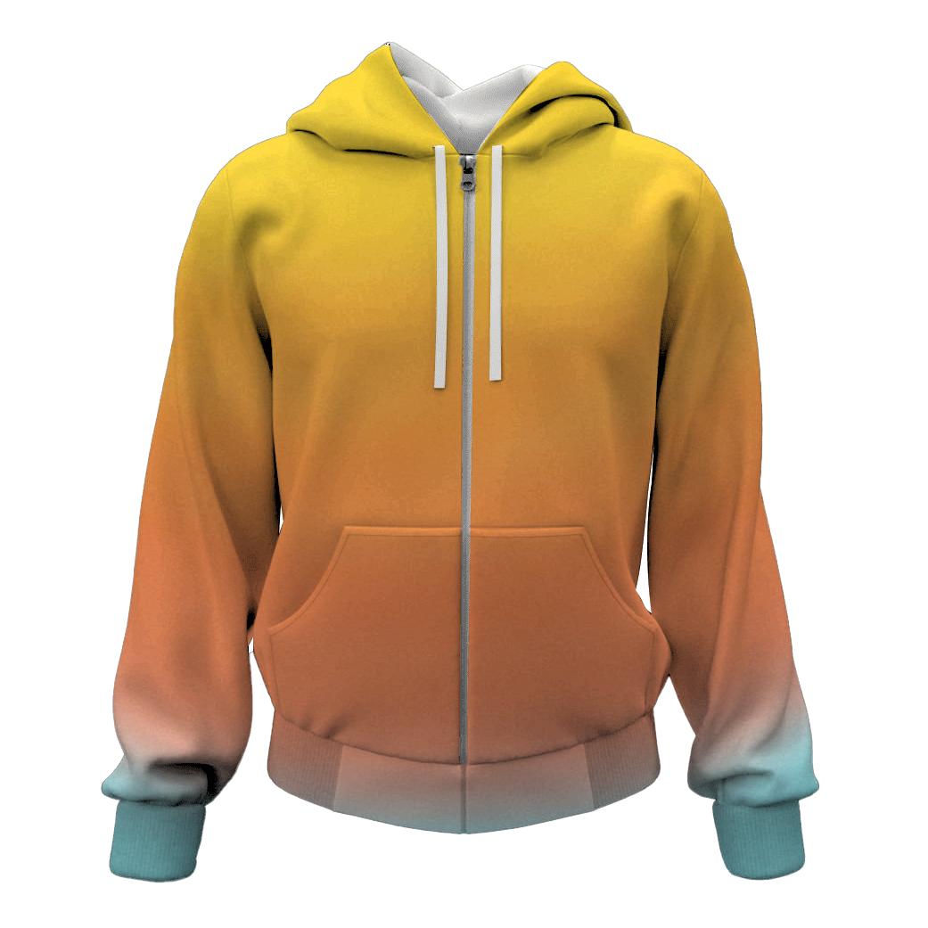 Citrus Sky Melt custom hoodies