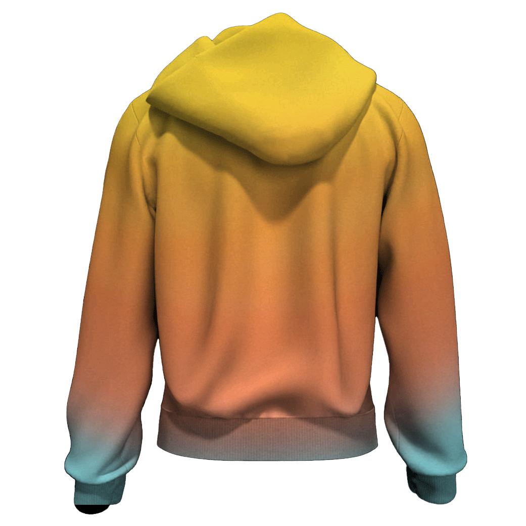Citrus Sky Melt custom hoodies