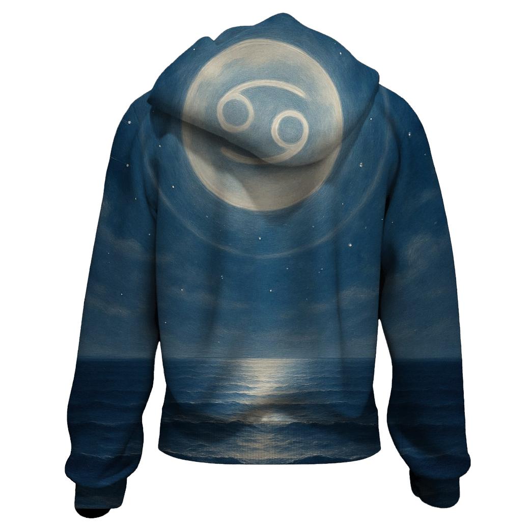 Cancer Lunar Tides Sanctuary premium hoodies