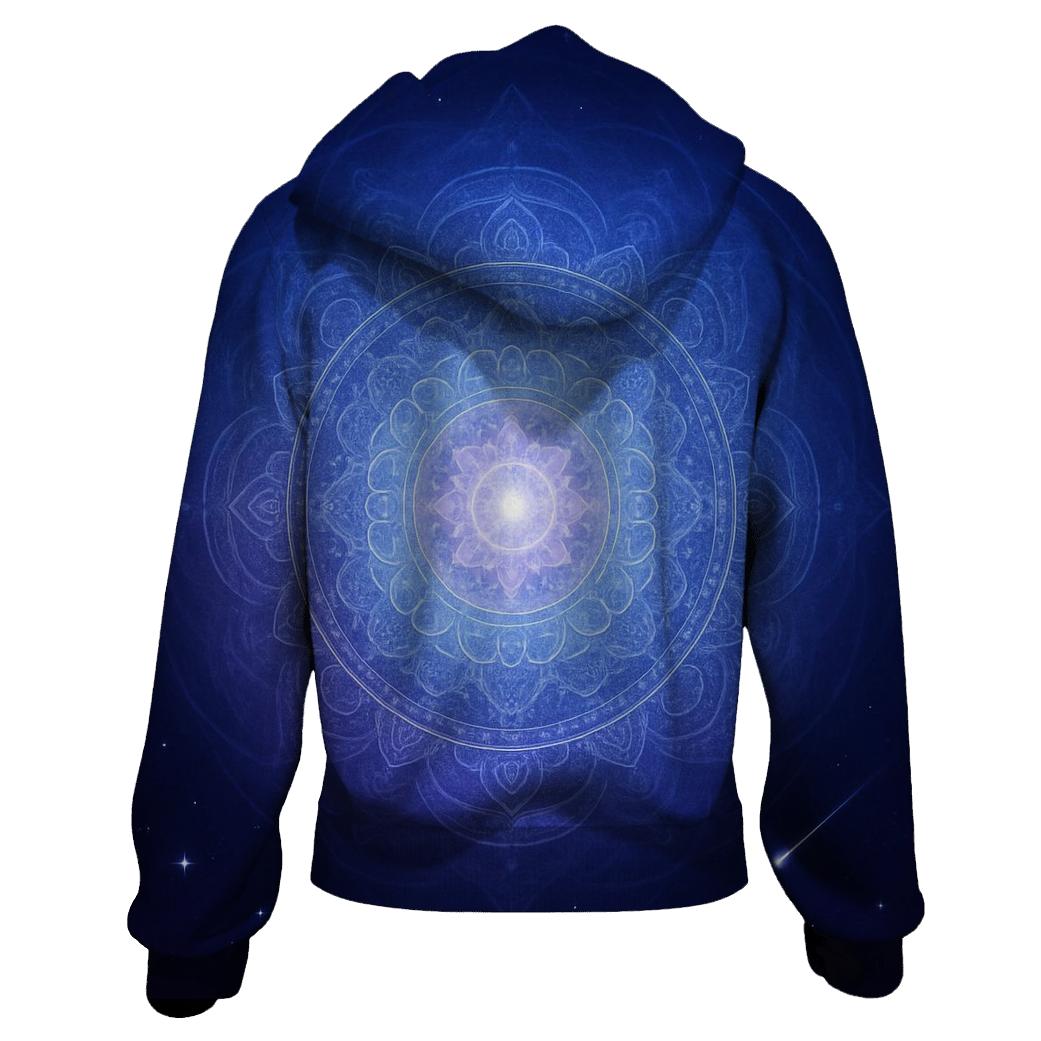 Celestial Mandala Drift lightweight hoodies