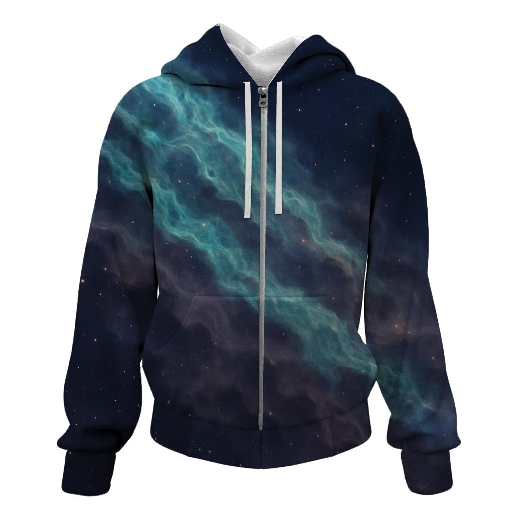Nebula Filament Cascade hoodie styles