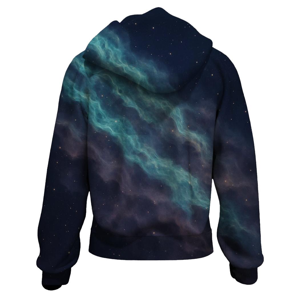 Nebula Filament Cascade hoodie styles
