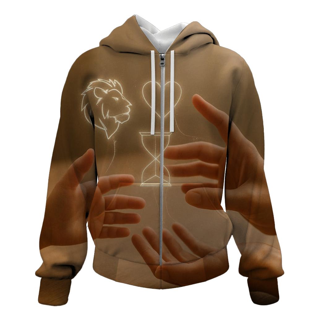 When Her Hands Taught My Heart To Speak premium hoodies